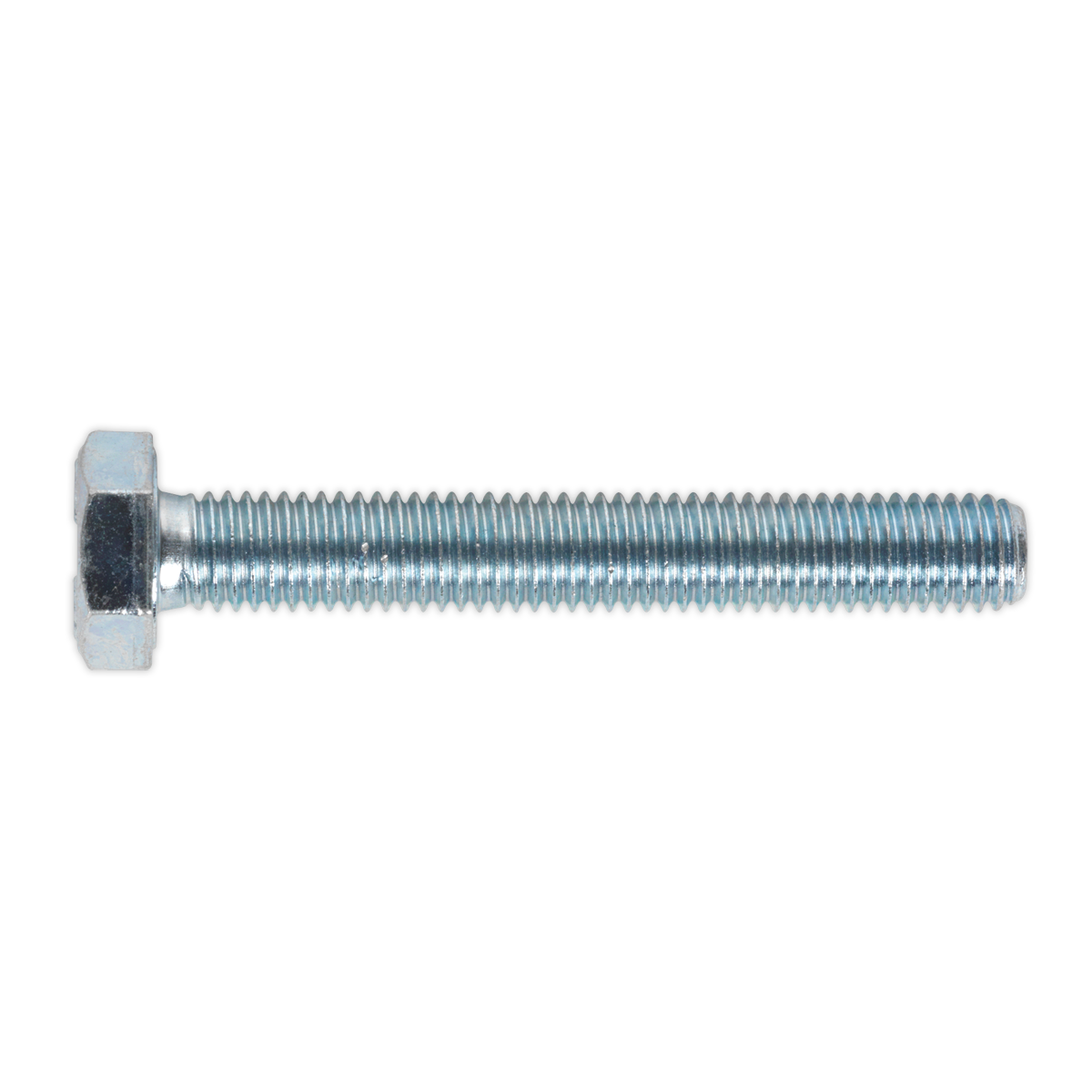 Sealey HT Setscrew M10 x 70mm 8.8 Zinc Plated DIN 933 - Pack of 25 Pieces SS1070