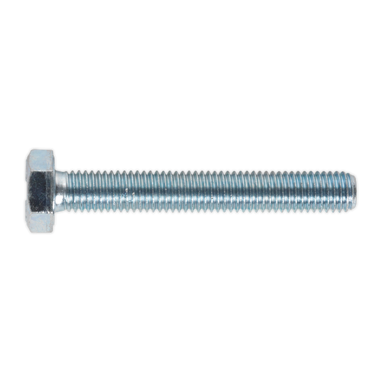 Sealey HT Setscrew M10 x 70mm 8.8 Zinc Plated DIN 933 - Pack of 25 Pieces SS1070