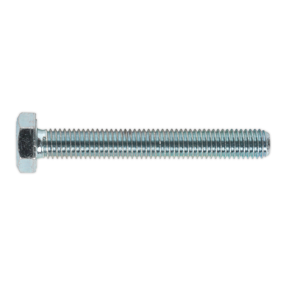 Sealey HT Setscrew M10 x 75mm 8.8 Zinc Plated DIN 933 Pack of 25 Pieces SS1075