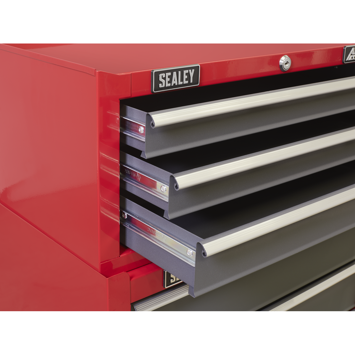 Sealey Add-On Chest 3 Drawers With Ball Bearing Runners - Red/Grey AP22309BB