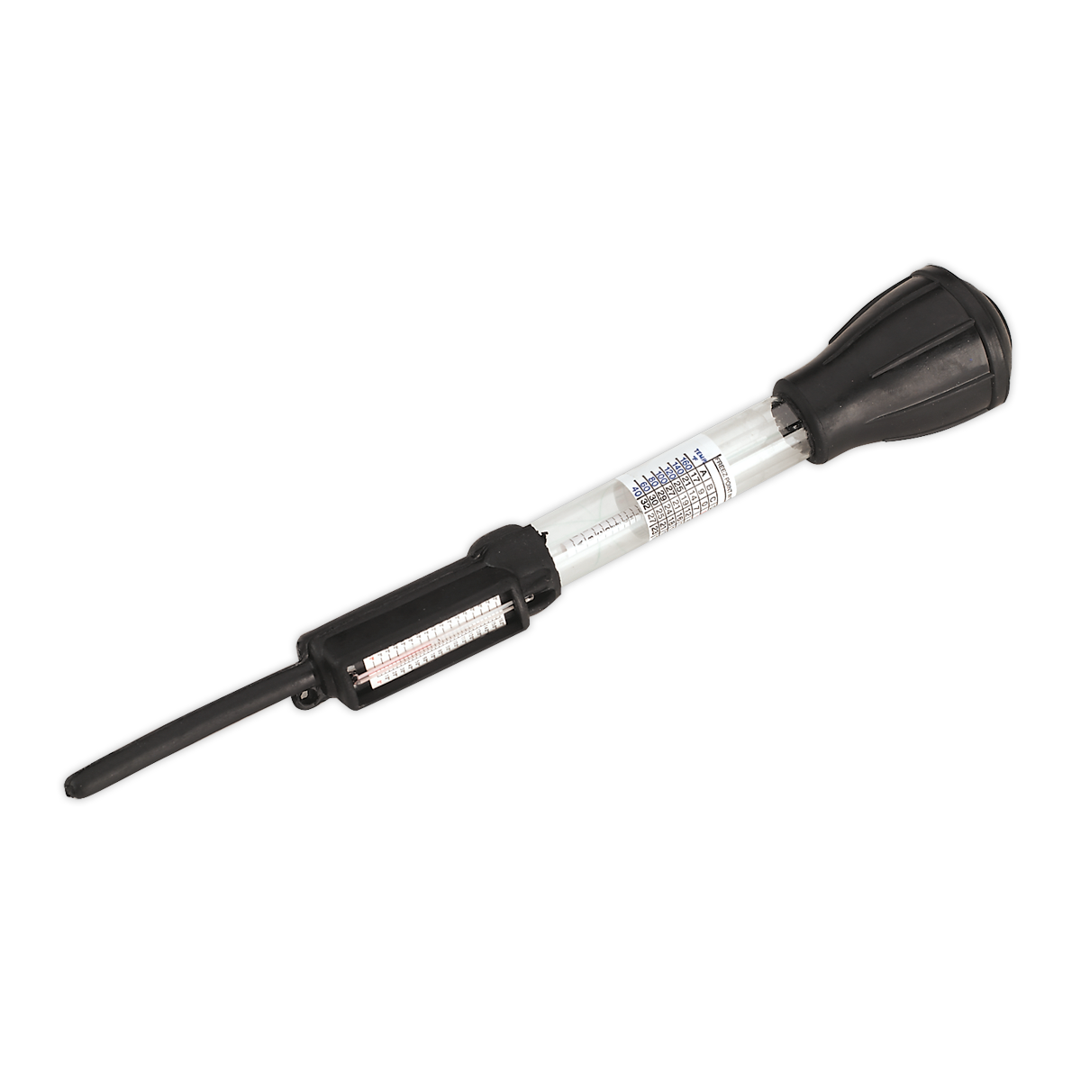 Sealey Ethylene Glycol Antifreeze Tester With Thermometer - Tube Type AK413
