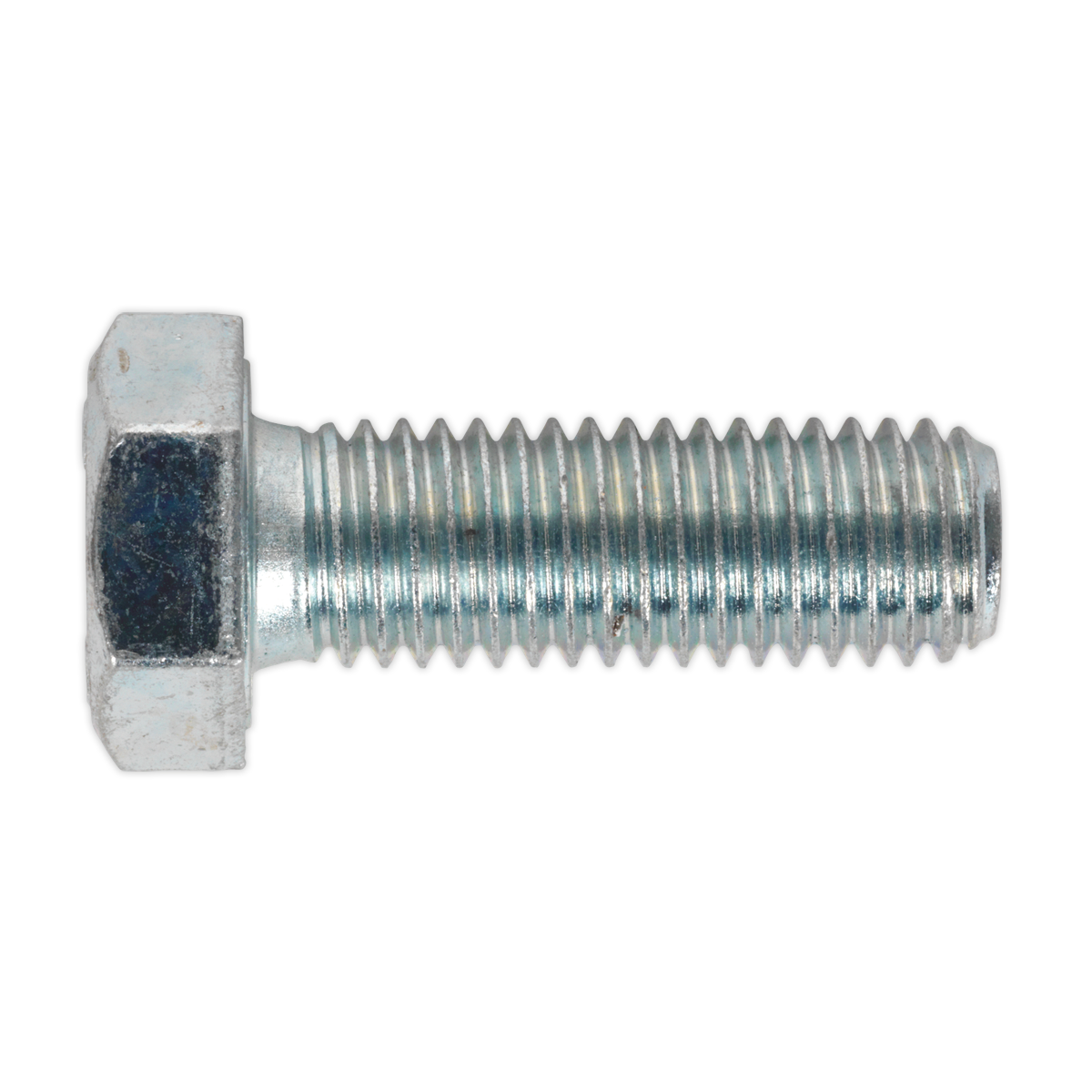 Sealey HT Setscrew M12 x 35mm 8.8 Zinc Plated DIN 933 - Pack of 25 Pieces SS1235