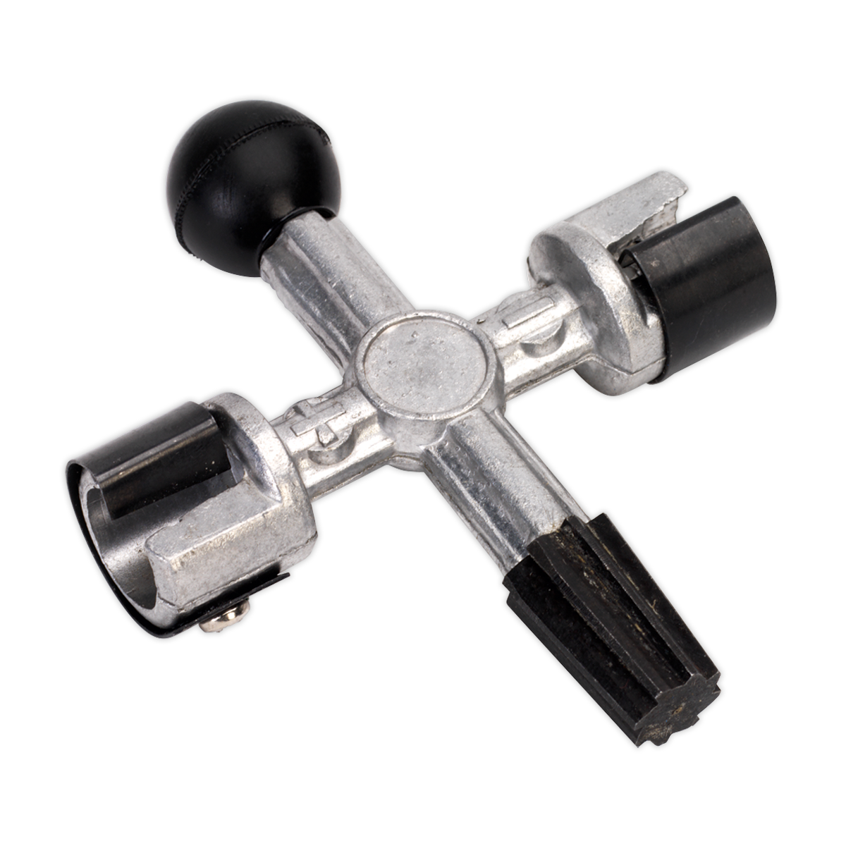 Sealey Battery Post & Terminal Cleaner With Terminal Scrapers 4-Way AK418