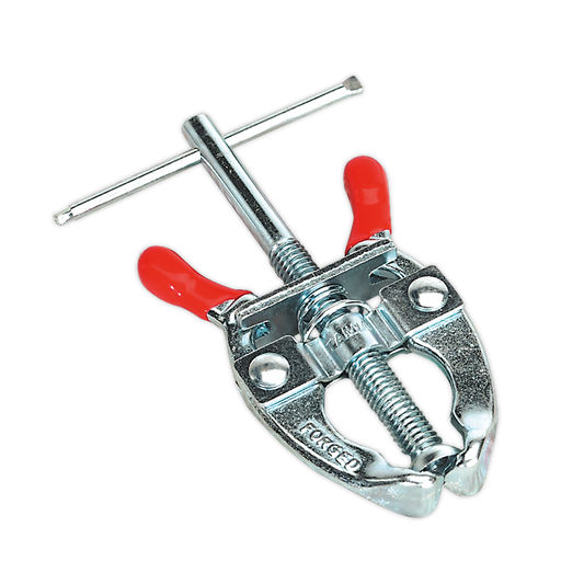 Sealey Mini Battery Terminal Puller With Spring Loaded Jaws Silver/Red AK419