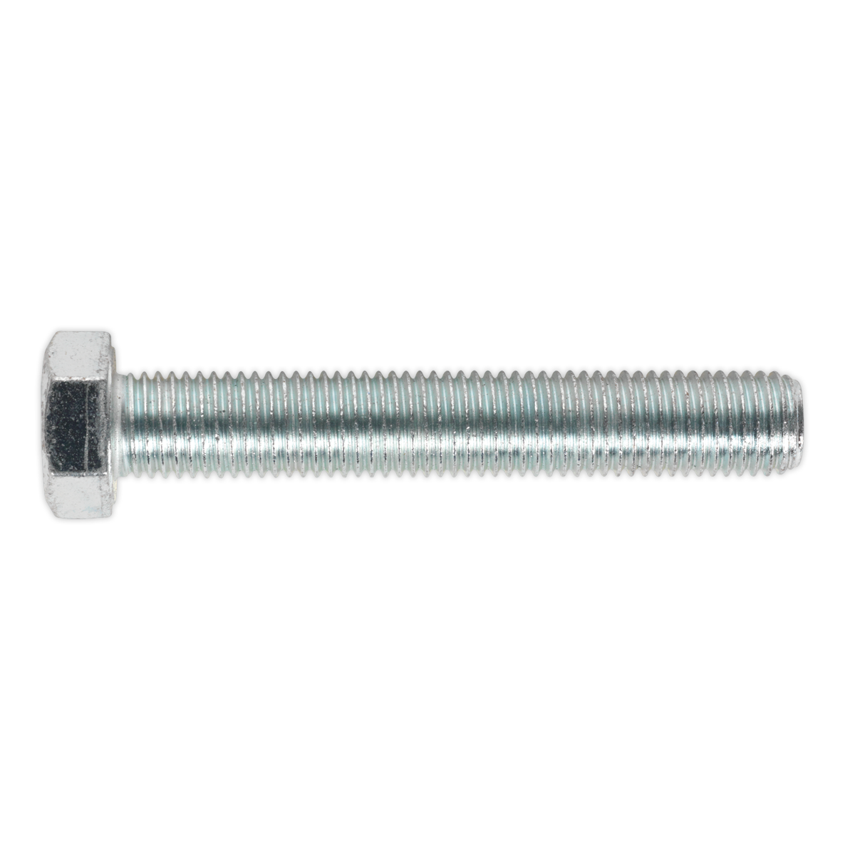 Sealey HT Setscrew M16 x 100mm 8.8 Zinc Plated DIN 933 Pack of 5 Pieces SS16100