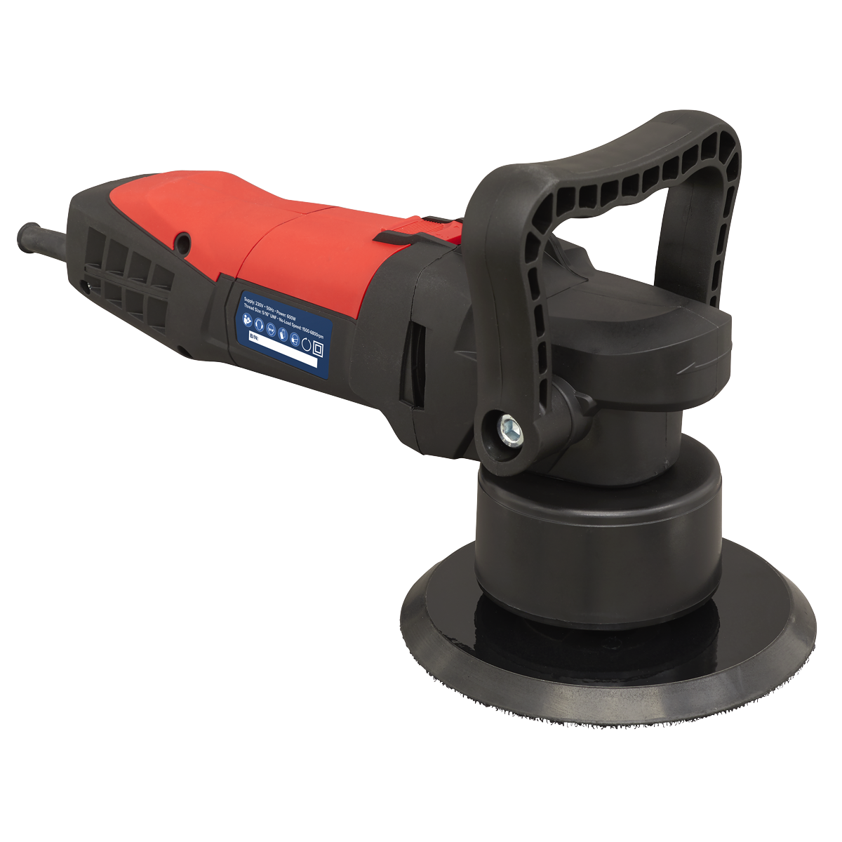 Sealey Random Orbital Dual Action Sander With Soft Grip 150mm 600W/230V DAS149