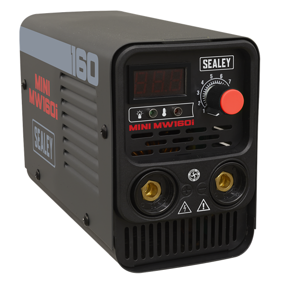 Sealey 160A MMA Inverter Welder Ultra Compact Lightweight Portable MINIMW160i