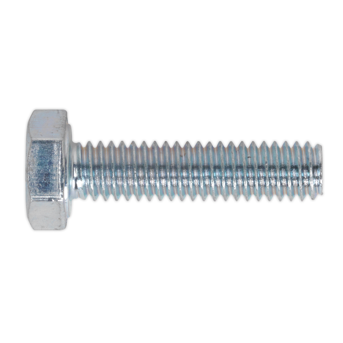 Sealey HT Setscrew M4 x 10mm - 8.8 Zinc Plated DIN 933 - Pack of 50 Pieces SS410
