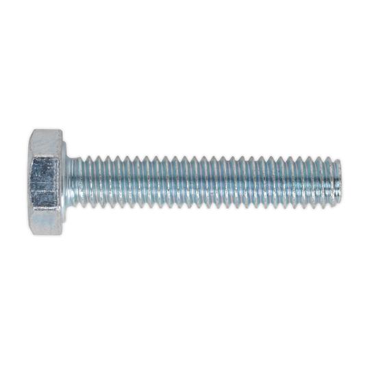 Sealey HT Setscrew M4 x 20mm 8.8 Zinc Plated DIN 933 - Pack of 50 Pieces SS420