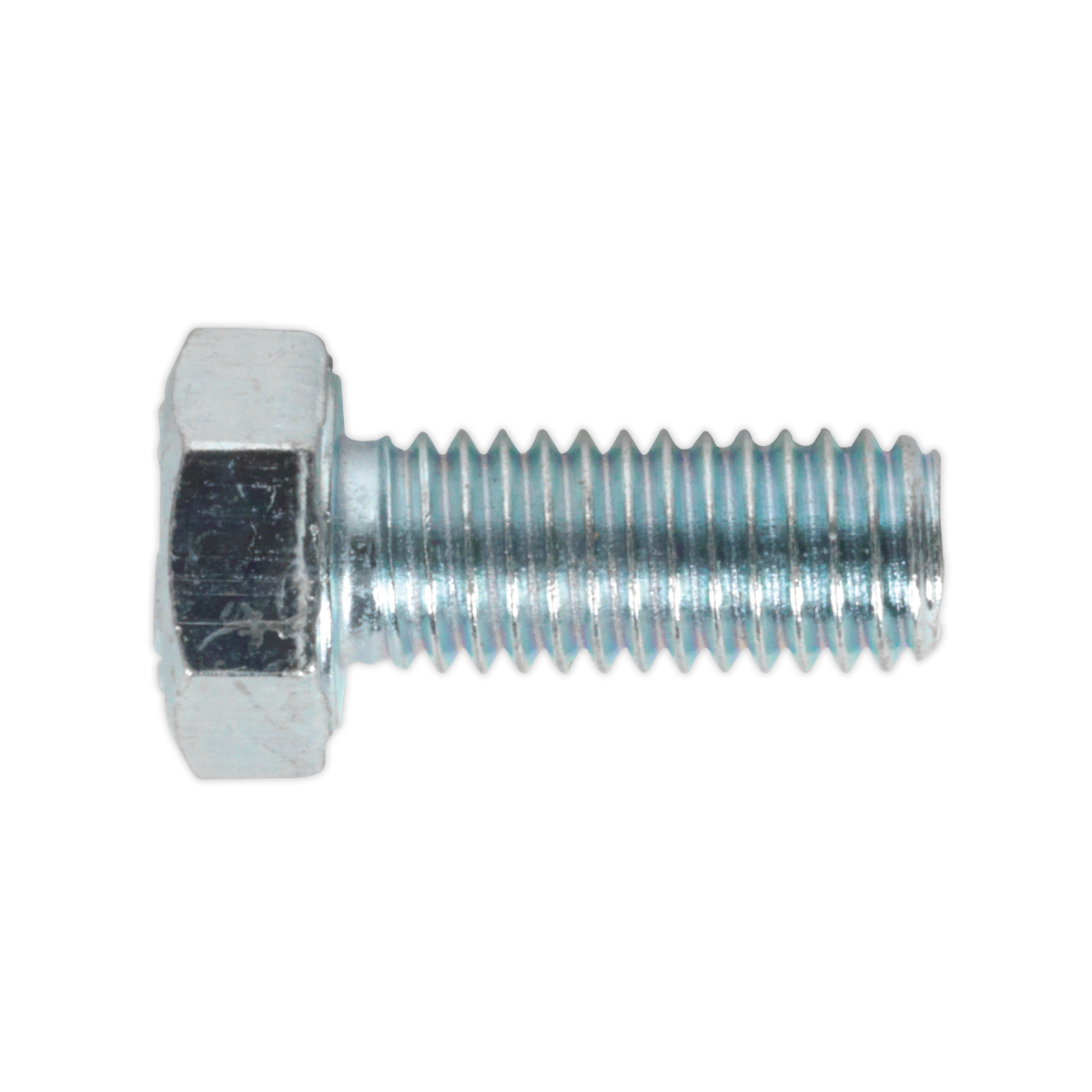Sealey HT Setscrew M5 x 12mm 8.8 Zinc Plated DIN 933 - Pack of 50 Pieces SS512