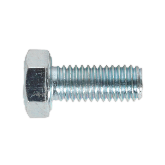 Sealey HT Setscrew M5 x 12mm 8.8 Zinc Plated DIN 933 - Pack of 50 Pieces SS512