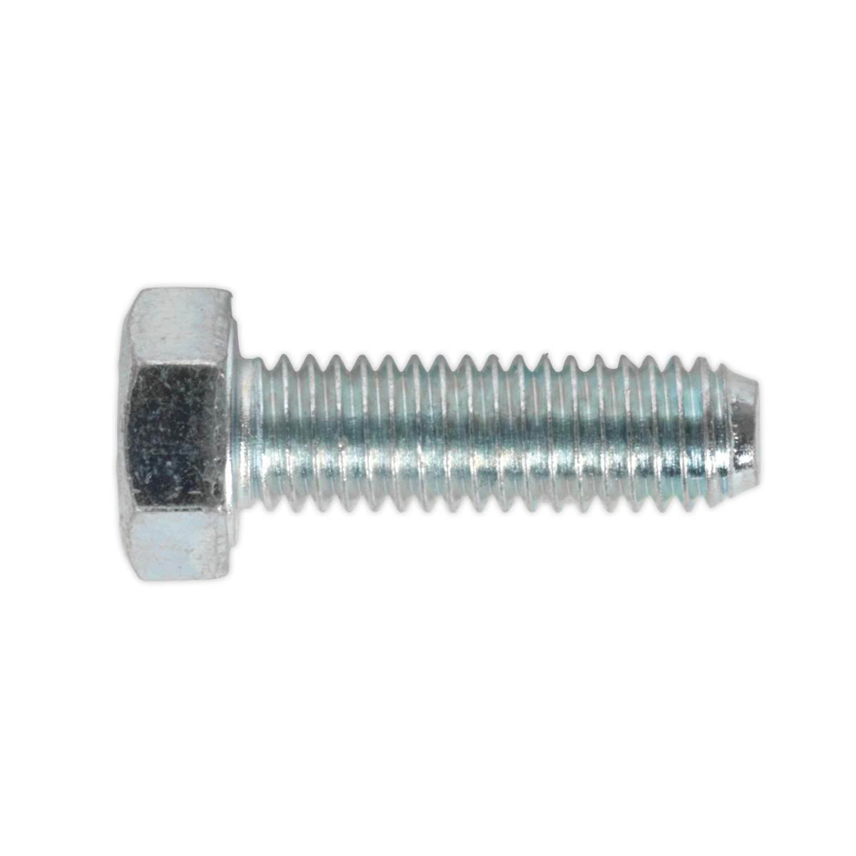 Sealey HT Setscrew M5 x 16mm 8.8 Zinc Plated DIN 933 - Pack of 50 Pieces SS516