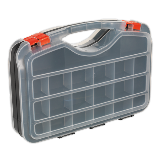 Sealey Assortment Box 42 Compartments Double Sided Storage Tool Organiser APAS42