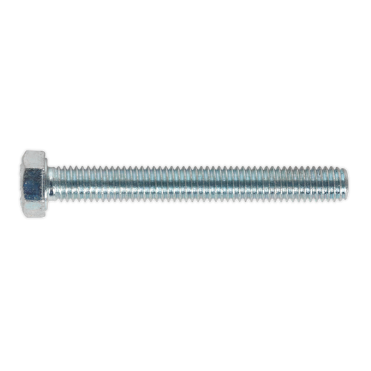 Sealey HT Setscrew M5 x 40mm 8.8 Zinc Plated DIN 933 - Pack of 50 Pieces SS540