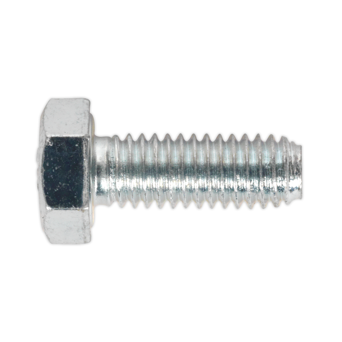 Sealey HT Setscrew M6 x 16mm 8.8 Zinc Plated DIN 933 - Pack of 50 Pieces SS616