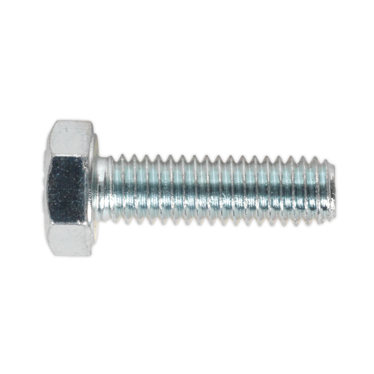 Sealey HT Setscrew M6 x 20mm 8.8 Zinc Plated DIN 933 - Pack of 50 Pieces SS620