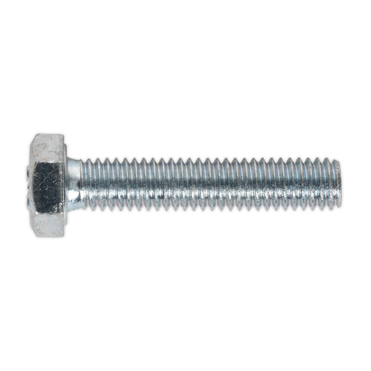 Sealey HT Setscrew M6 x 30mm 8.8 Zinc Plated DIN 933 - Pack of 50 Pieces SS630