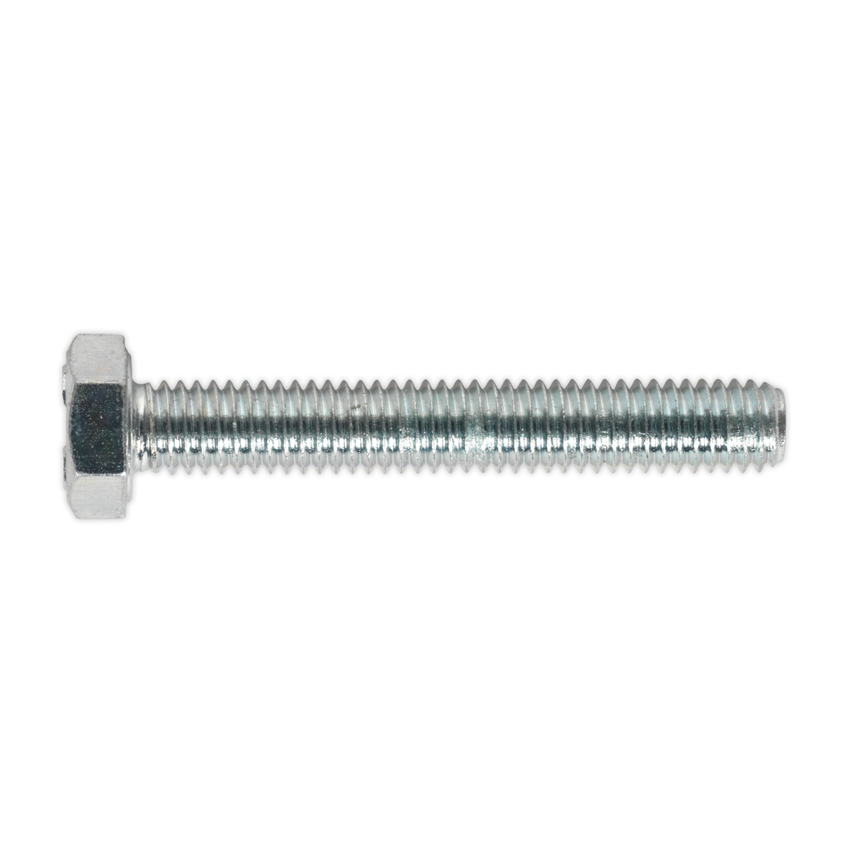 Sealey HT Setscrew M6 x 40mm 8.8 Zinc Plated DIN 933 - Pack of 50 Pieces SS640