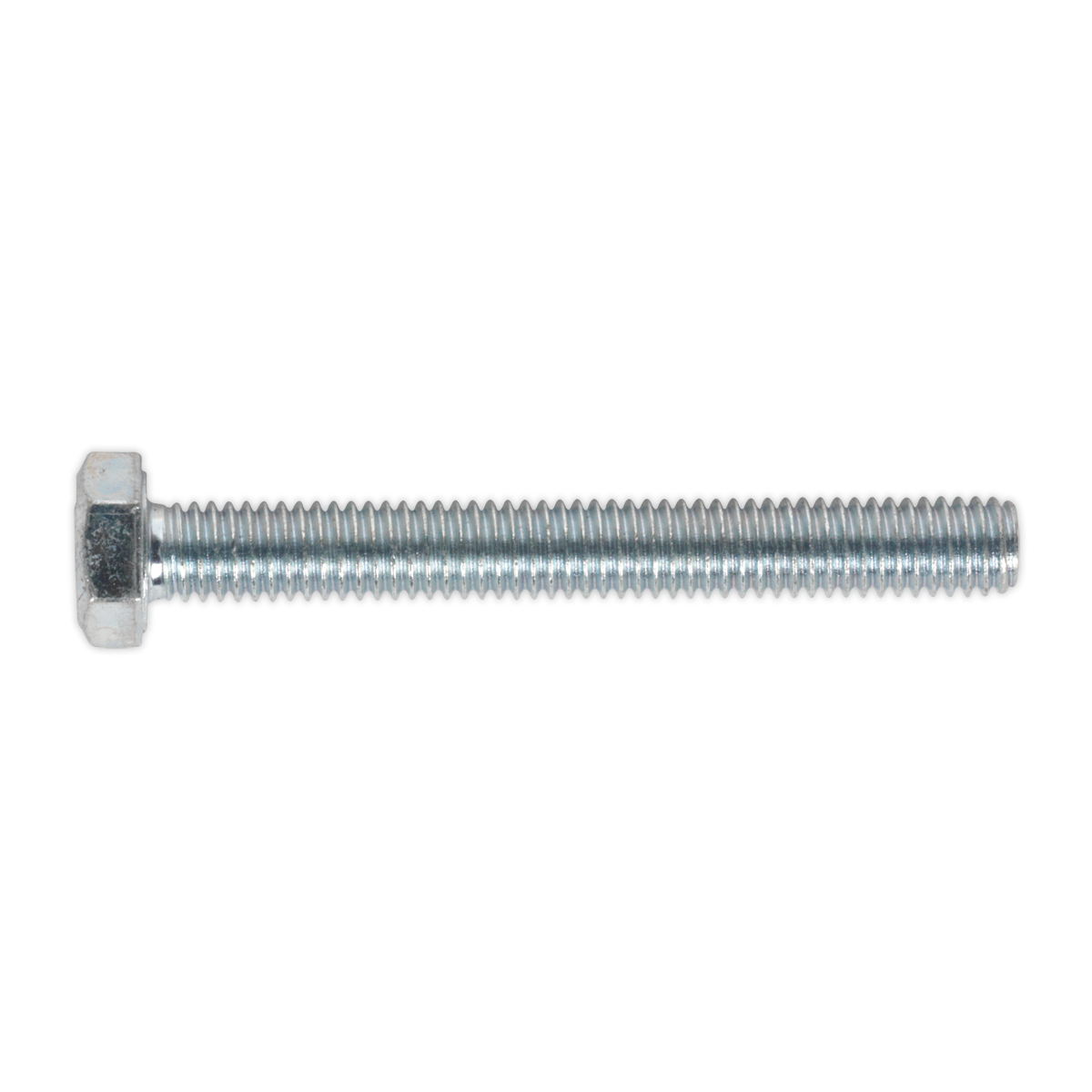 Sealey HT Setscrew M6 x 50mm 8.8 Zinc Plated DIN 933 - Pack of 50 Pieces SS650