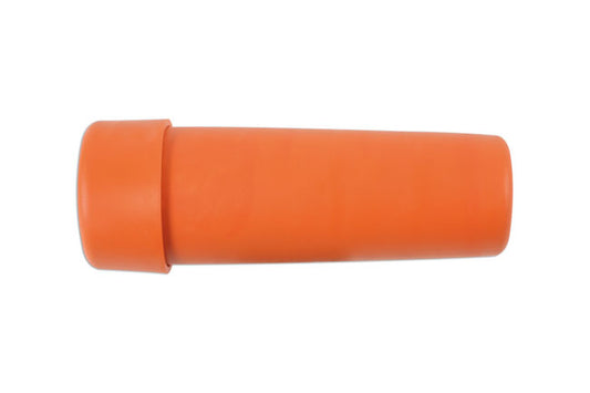 LASER 6635 Cable End Shroud With Grip Collar 35mm x 130mm Orange PE Insulated