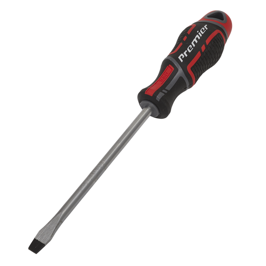 Sealey Screwdriver Slotted 8 x 150mm GripMAX Daily Professional Use Tool AK4356