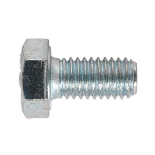 Sealey HT Setscrew M8 x 16mm 8.8 Zinc Plated DIN 933 - Pack of 50 Pieces SS816