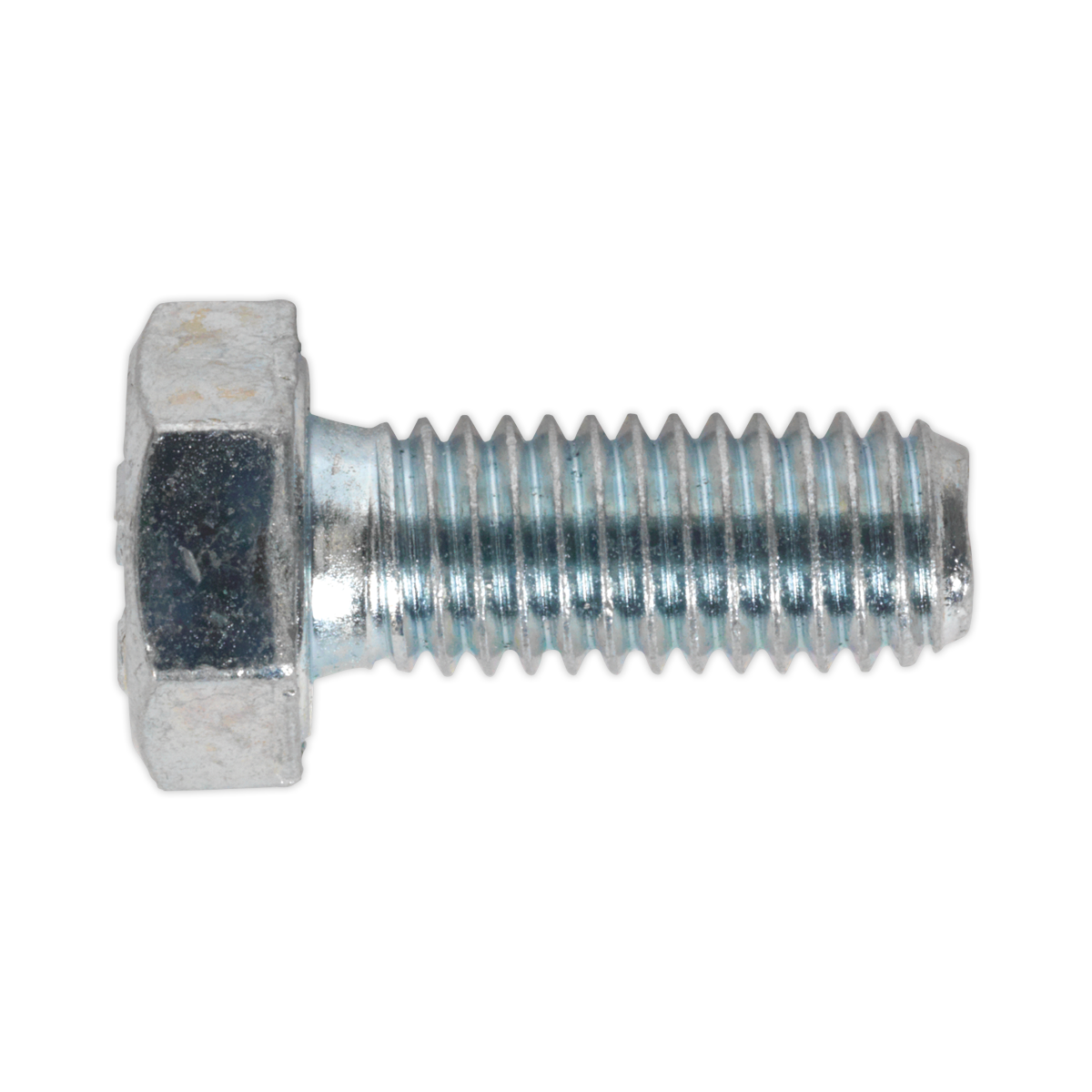 Sealey HT Setscrew M8 x 20mm 8.8 Zinc Plated DIN 933 - Pack of 50 Pieces SS820