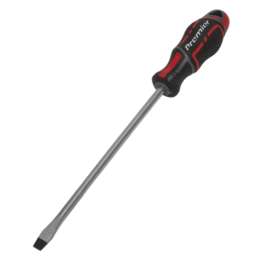 Sealey Screwdriver Slotted 8 x 200mm GripMAX Daily Professional Use Tool AK4357