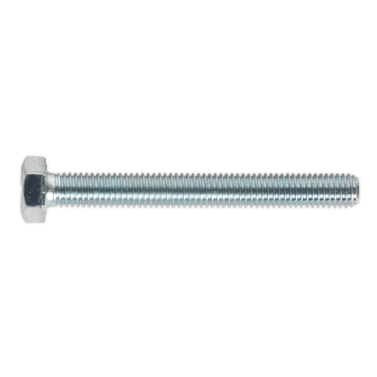 Sealey HT Setscrew M8 x 70mm 8.8 Zinc Plated DIN 933 - Pack of 25 Pieces SS870
