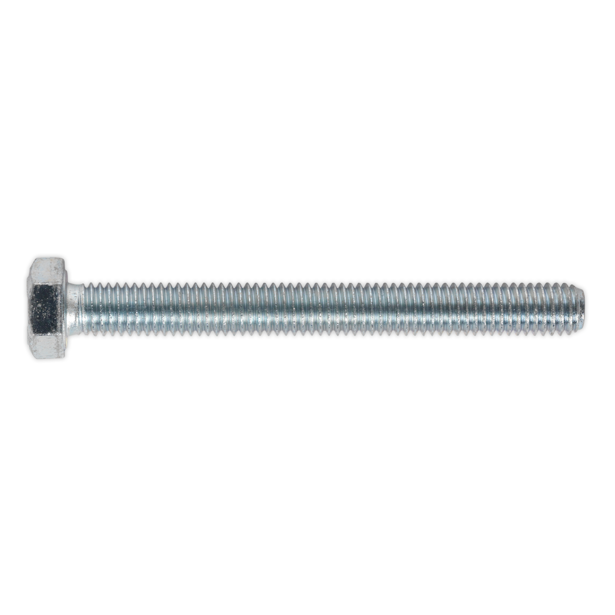 Sealey HT Setscrew M8 x 75mm 8.8 Zinc Plated DIN 933 - Pack of 25 Pieces SS875