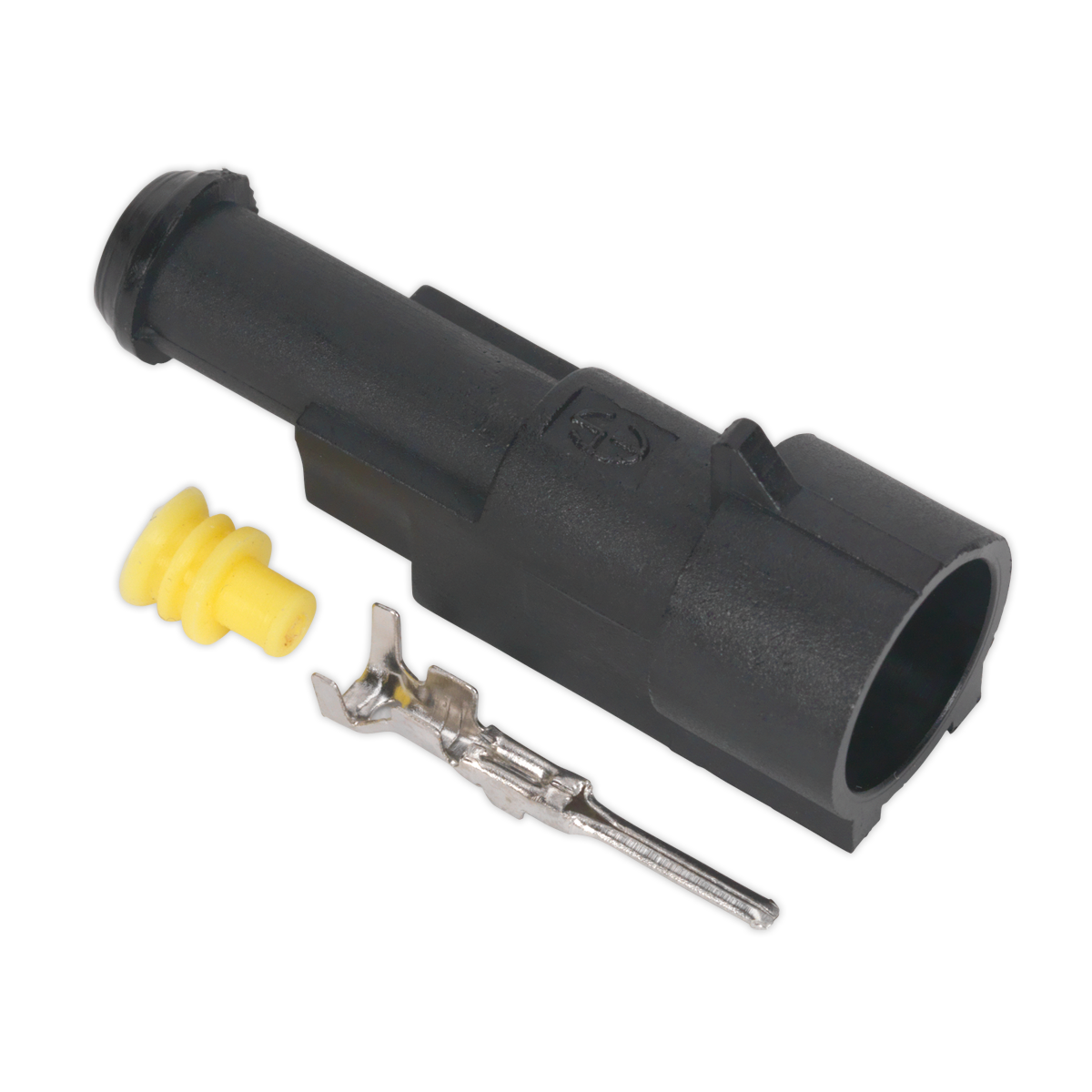 Sealey Superseal Male Connector With Housing Terminals 1-Way Pack of 5 SSC1M