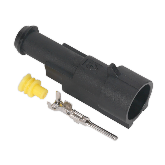 Sealey Superseal Male Connector With Housing Terminals 1-Way Pack of 5 SSC1M