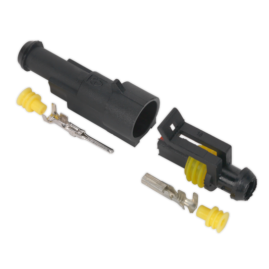 Sealey Superseal Male & Female With Housing Terminals Connector 1-Way SSC1MF