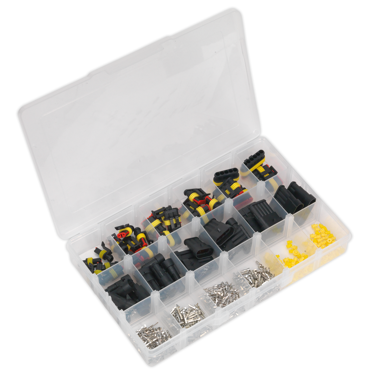 Sealey Superseal Male & Female Connector Terminal Assortment 350 Pieces SSCSET1