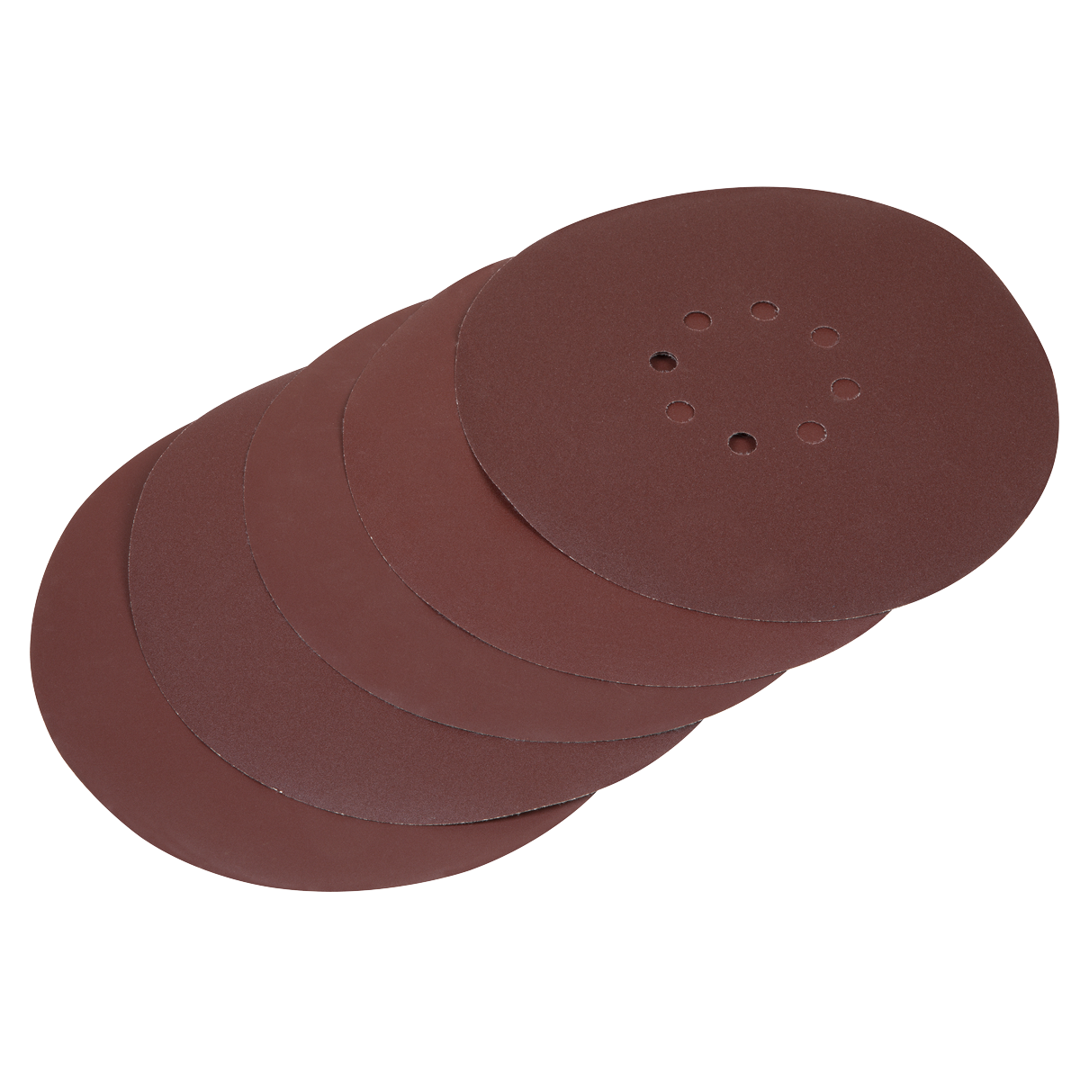 Sealey Hook-&-Loop Sanding Disc Set Ø215-225mm Compatible Multipurpose SSD05