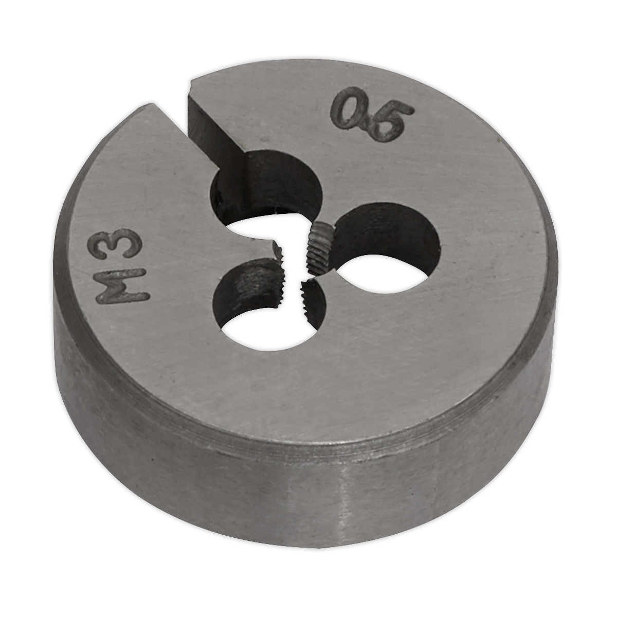 Sealey M3 x 0.5mm High Quality Steel Split Die With Plastic Storage Case SSDM3