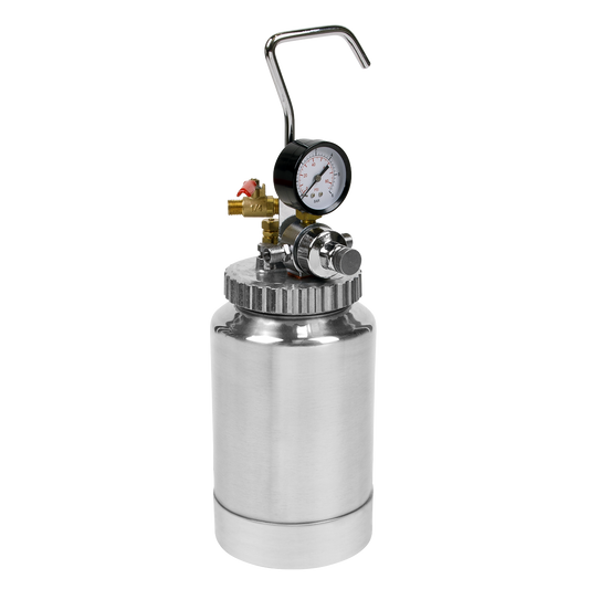 Sealey 2L Pressure Pot Silver For Model SSG1P/1 & HVLP-79/P1 Spray Gun SSG1P/3