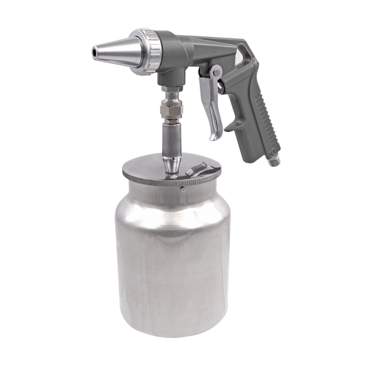 Sealey Sandblasting Gun With 6mm Nozzle 14-18cfm 90-120psi - Silver SSG8