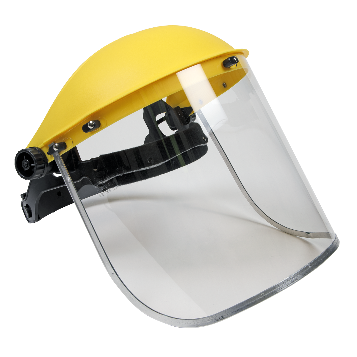 Sealey Brow Guard & Full Face Shield Workshop Safety Eyewear Protection SSP11E