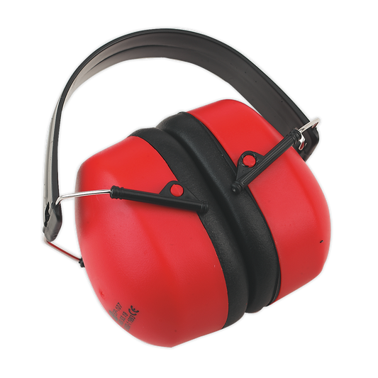 Sealey Ear Defenders Folding Lighweight Anti Noise Safety Protection SSP18F
