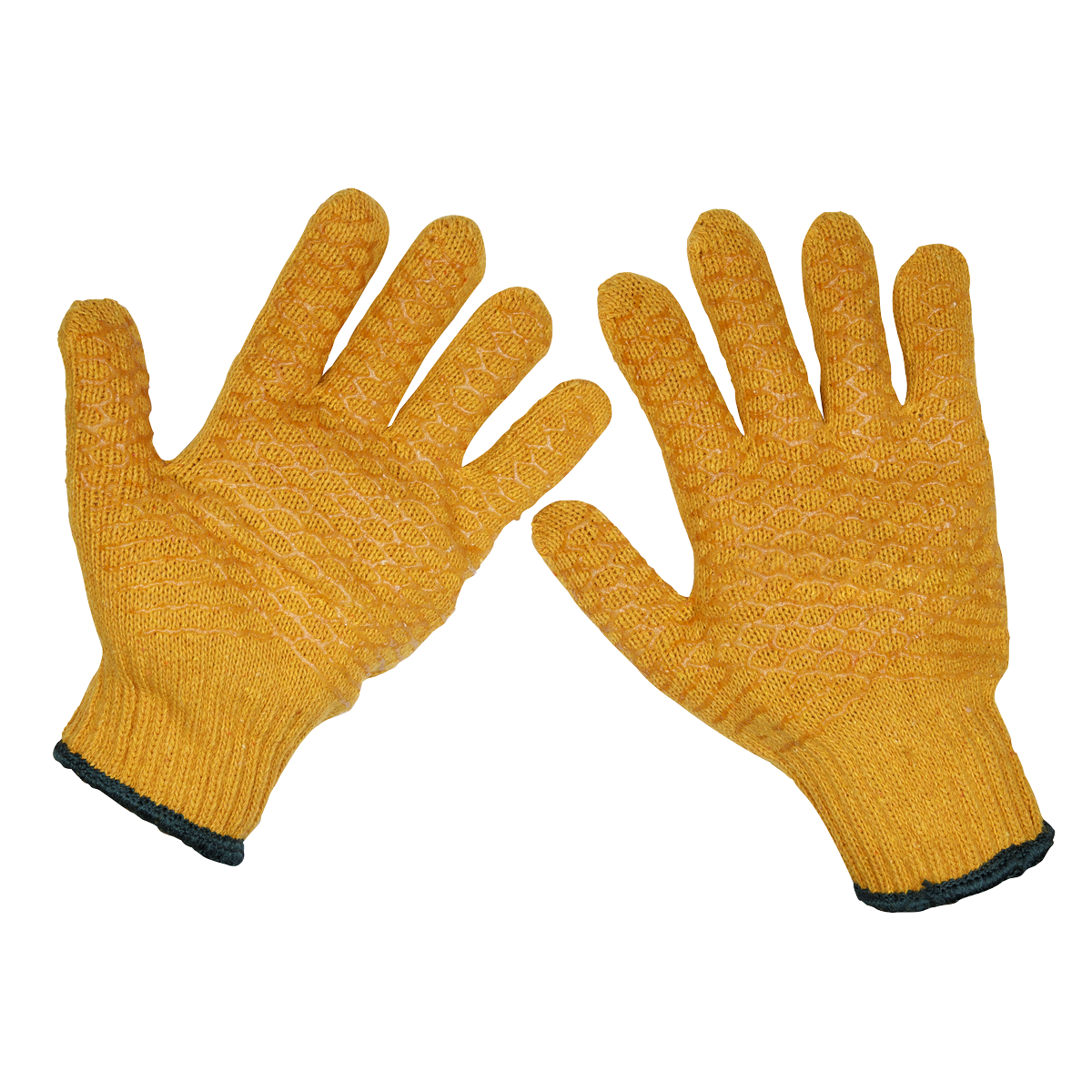 Sealey Anti-Slip Handling Gloves Workshop Safety Workwear 12 Pairs SSP33/12