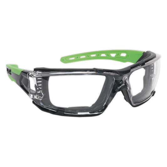 Sealey Safety Spectacles With EVA Foam Lining Glasses - Clear Lens SSP68