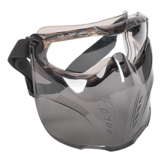 Sealey Safety Goggles W/ Detachable Face Shield Safety Eyewear Protection SSP76
