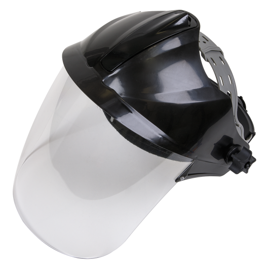 Sealey Deluxe Brow Guard Face Shield Workshop Safety Eyewear Protection SSP78