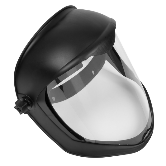 Sealey Deluxe Face Shield With Ratchet Adjustable Headband BS EN 166 SSP80