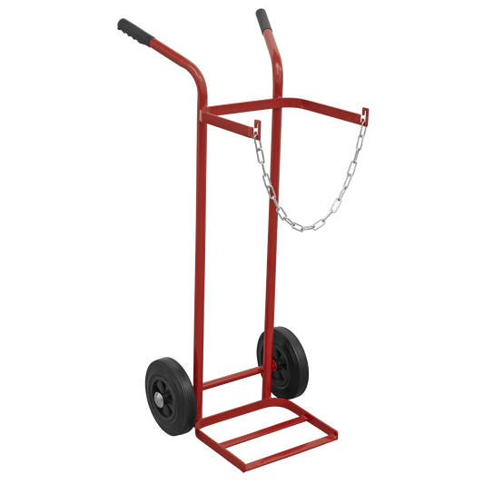 Sealey Welding Bottle Trolley 1 Bottle 120kg Capacity Lightweight ST28S