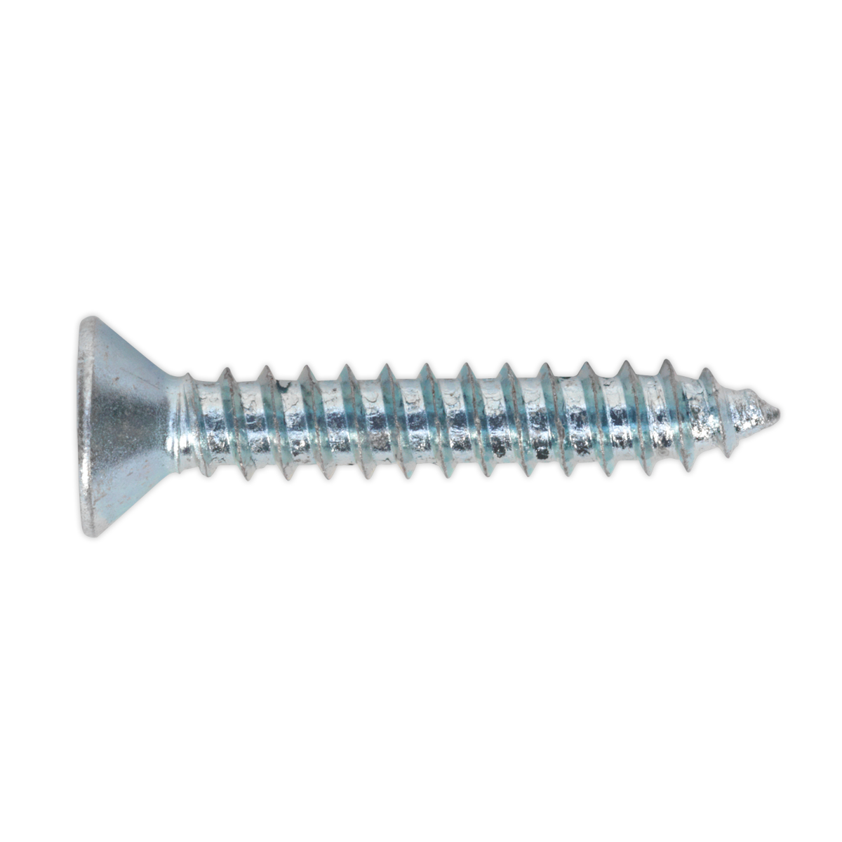 Sealey Self Tapping Screw 4.2 x 25mm Countersunk Pozi DIN 7982 100 Pieces ST4225