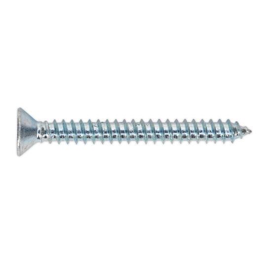 Sealey Self Tapping Screw 4.2 x 38mm Countersunk Pozi DIN 7982 100 Pieces ST4238
