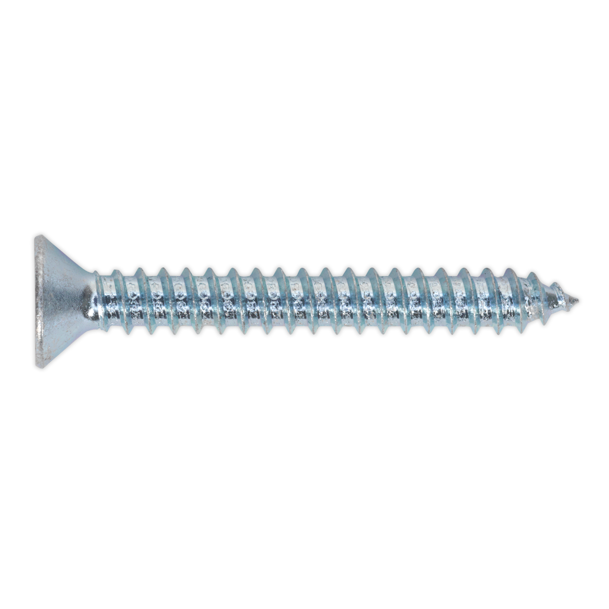 Sealey Self Tapping Screw 4.8 x 38mm Countersunk Pozi DIN 7982 Pack Of 100