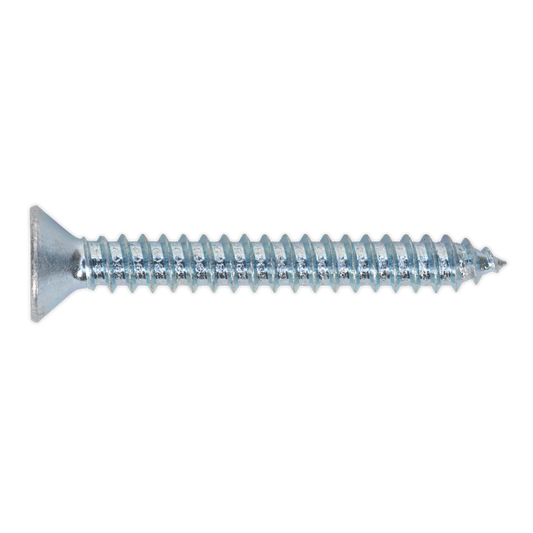Sealey Self Tapping Screw 4.8 x 38mm Countersunk Pozi DIN 7982 Pack Of 100